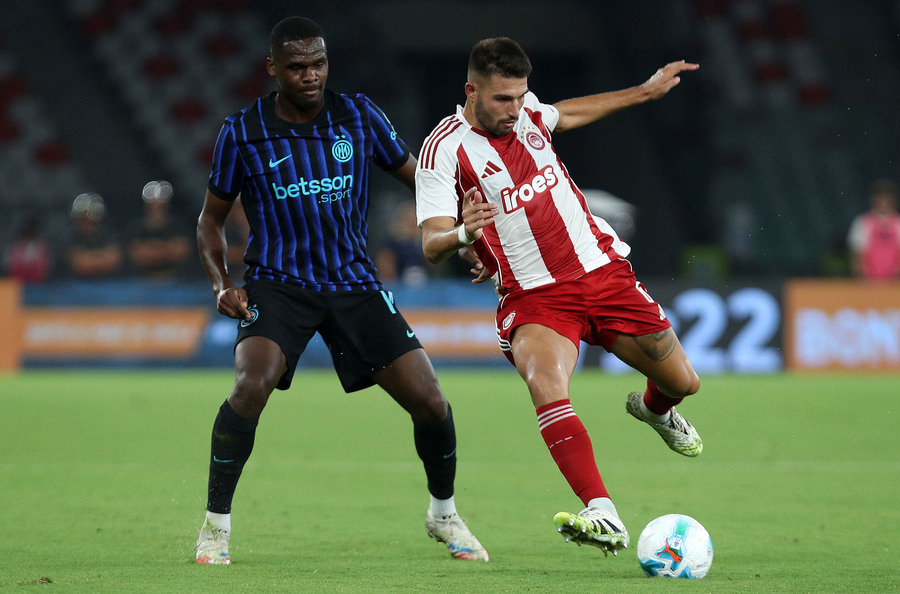 Ίντερ - Ολυμπιακός 0-2: Ήττα στην πρόβα τζενεράλε για τους «ερυθρόλευκους»