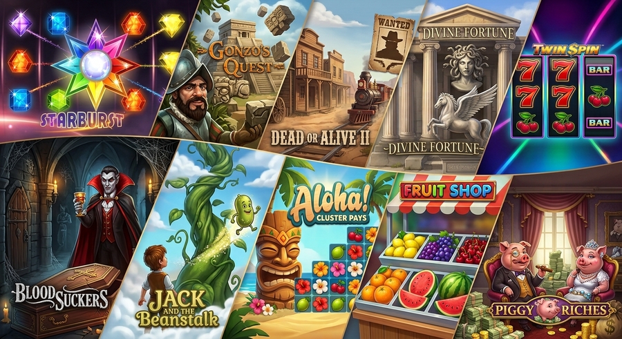 NetEnt - Φρουτάκια & Παιχνίδια Live Casino