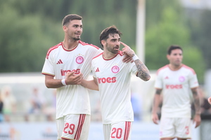 Ολυμπιακός - Φορτούνα Σιτάρντ 3-1: «Μάγος» Ζότα Σίλβα, έκανε χατ τρικ στο ντεμπούτο του!