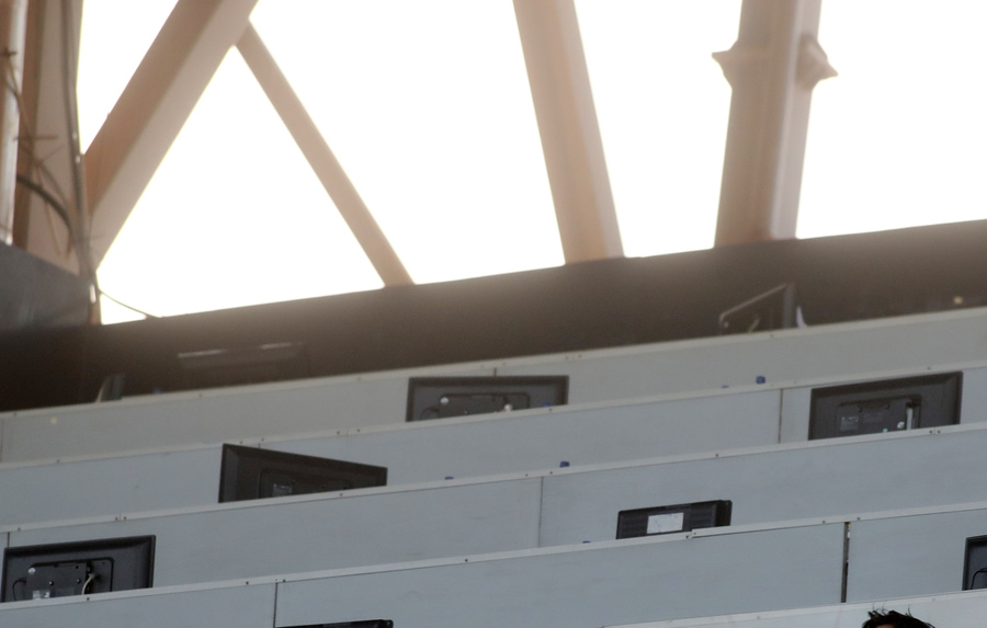 ΠΑΟΚ - Λεβαδειακός: Άδειασαν τα δημοσιογραφικά της Τούμπας μετά από «ντου» οπαδών!