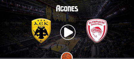 ΑΕΚ - Ολυμπιακός Live Streaming*